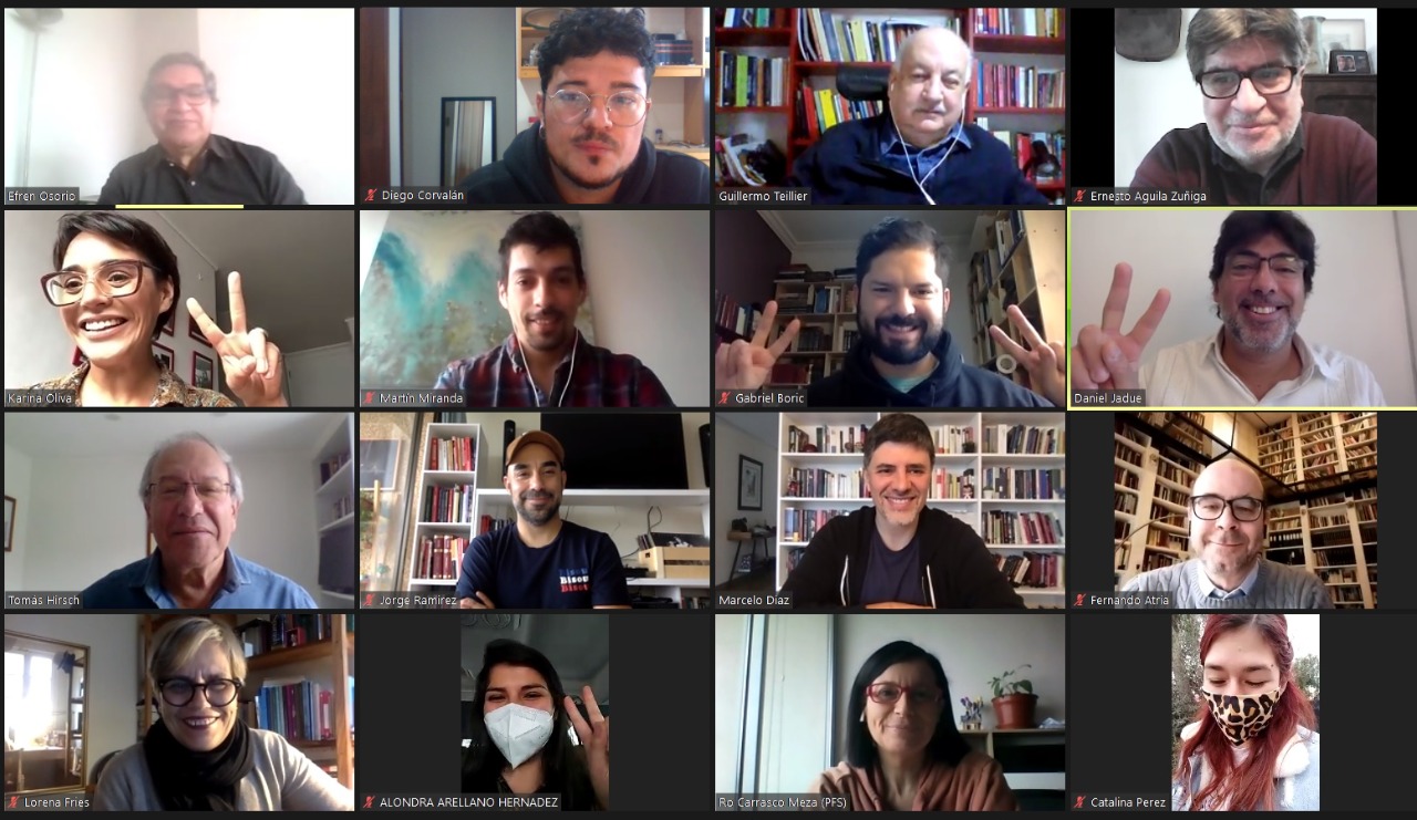 PC y Frente Amplio acuerdan fortalecer su alianza con miras a una primaria Jadue-Boric