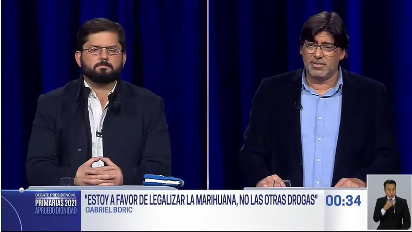 Cómo repercutieron el debate de Boric y Jadue y el de los presidenciables de Chile Vamos en la redes sociales