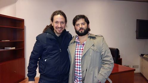 El origen de la relación de Boric con Podemos de España y las similitudes de su programa