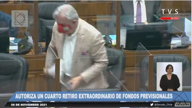 Cuarto Retiro: Iván Moreira notifica que no votará a favor y complica el camino a Provoste para conseguir el voto clave