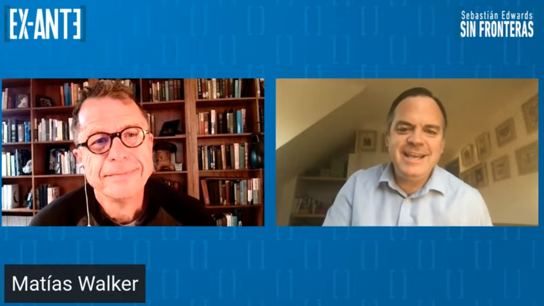 Matías Walker en entrevista con Sebastián Edwards: “A los chilenos no podemos condenarlos a elegir entre la constitución de Guzmán o de Atria”
