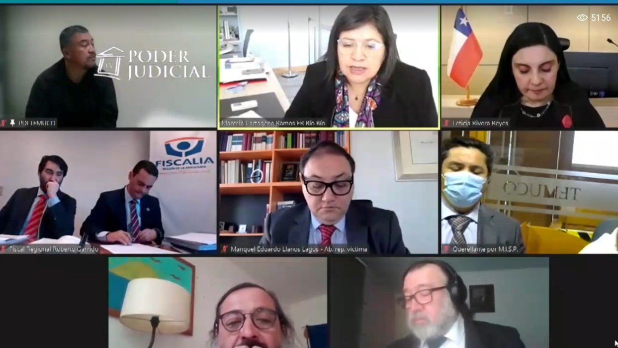 [Confidencial] Audiencia de formalización de Llaitul rompe el récord en canal del Poder Judicial