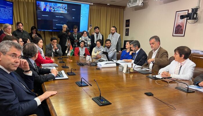 El fuerte desaire de diputados del FA y el PC al embajador de Israel en el Congreso (vea el video)