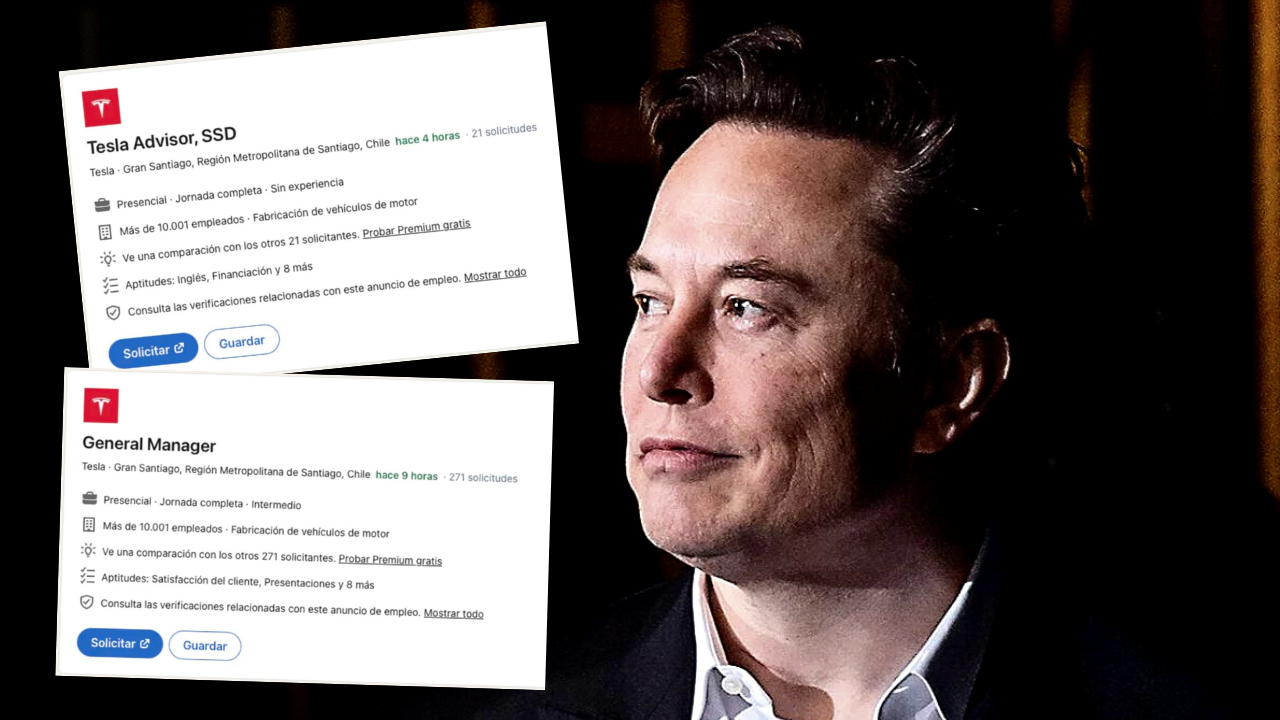 ¿Quieres ser gerente de Tesla en Chile? Postulaciones en Linkedin… Por Joaquín Lavín