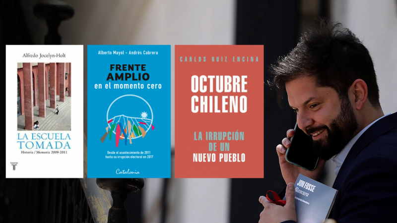 4 libros para entender la evolución del Frente Amplio y de Boric, uno de sus fundadores
