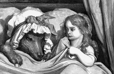 Algo es algo: La Caperucita, el cazador y el canasto