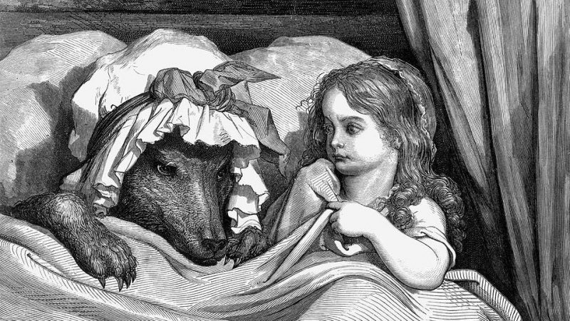 Algo es algo: La Caperucita, el cazador y el canasto