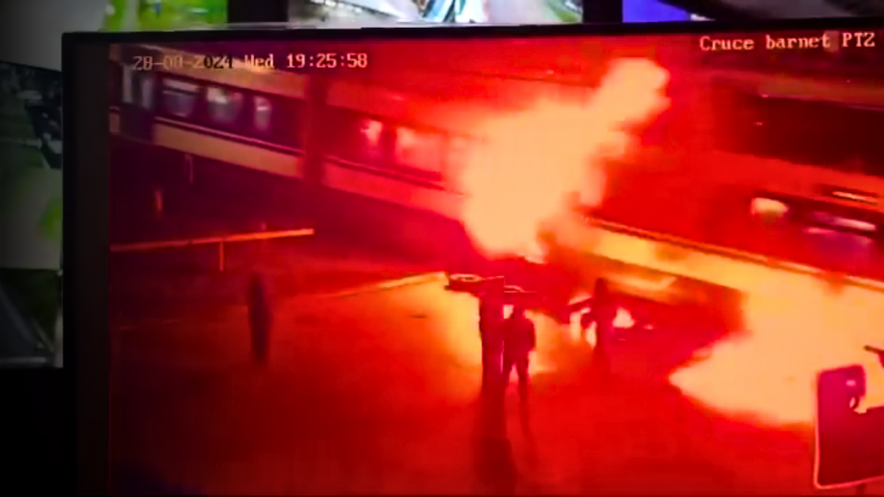Qué se sabe del ataque incendiario a un tren de pasajeros en La Araucanía en medio de huelga de hambre de Llaitul