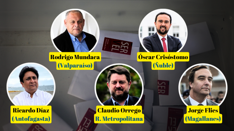 ProCultura: los 5 gobernadores que compiten por la reelección y que fueron clasificados como sujetos de interés por la fiscalía