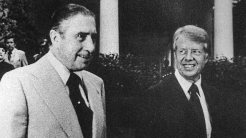 El día en que Pinochet se salió de protocolo en su único encuentro con Jimmy Carter
