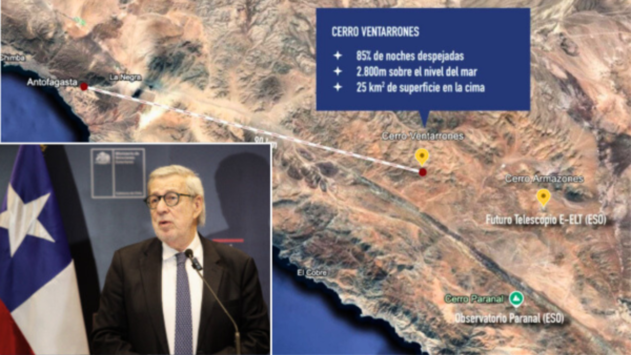 Cancillería cancela proyecto de observatorio chino en Antofagasta tras presiones de EEUU
