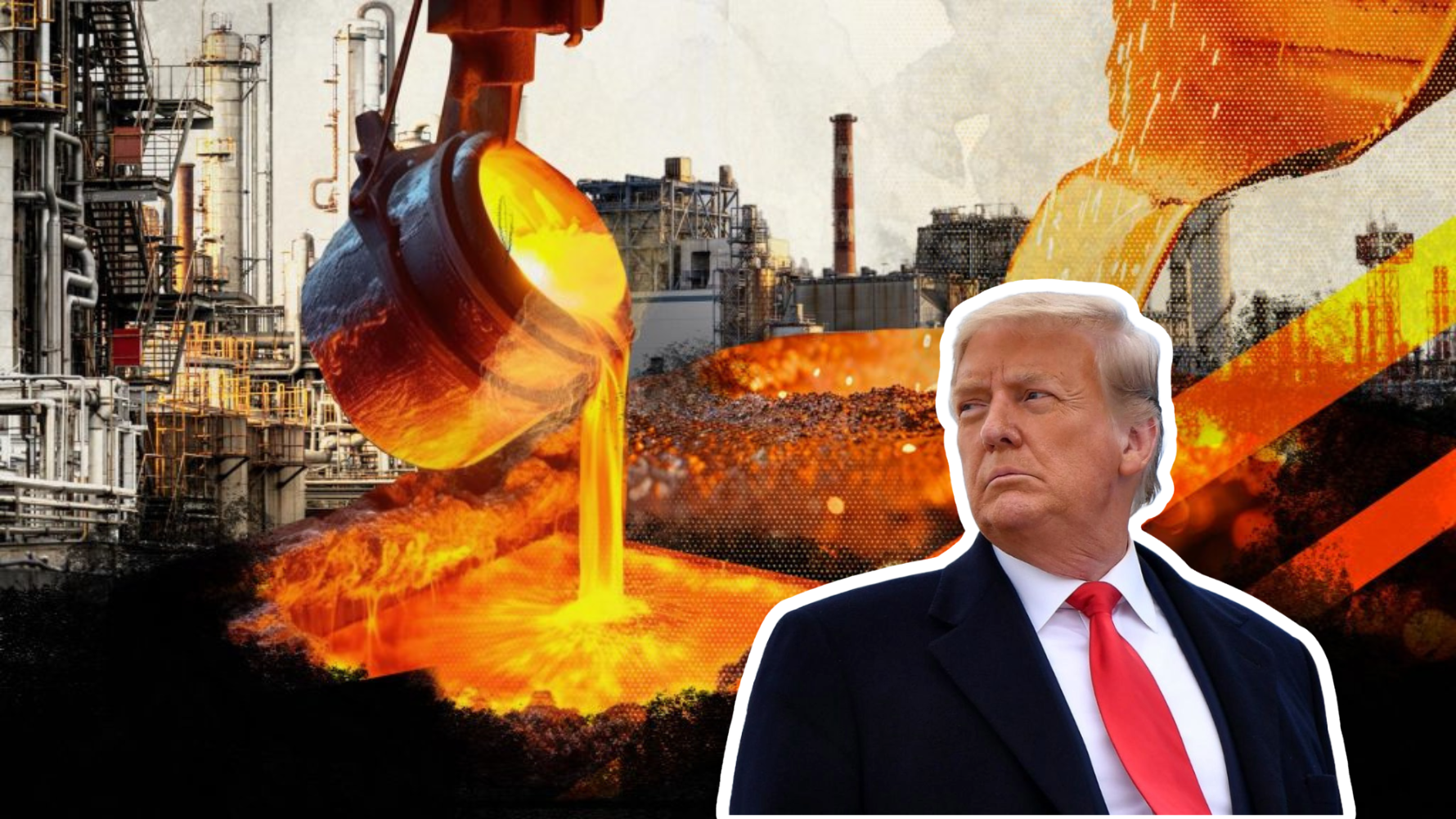 Los 10 principales impactos de la anunciada alza de aranceles del 50% al cobre por parte de Trump
