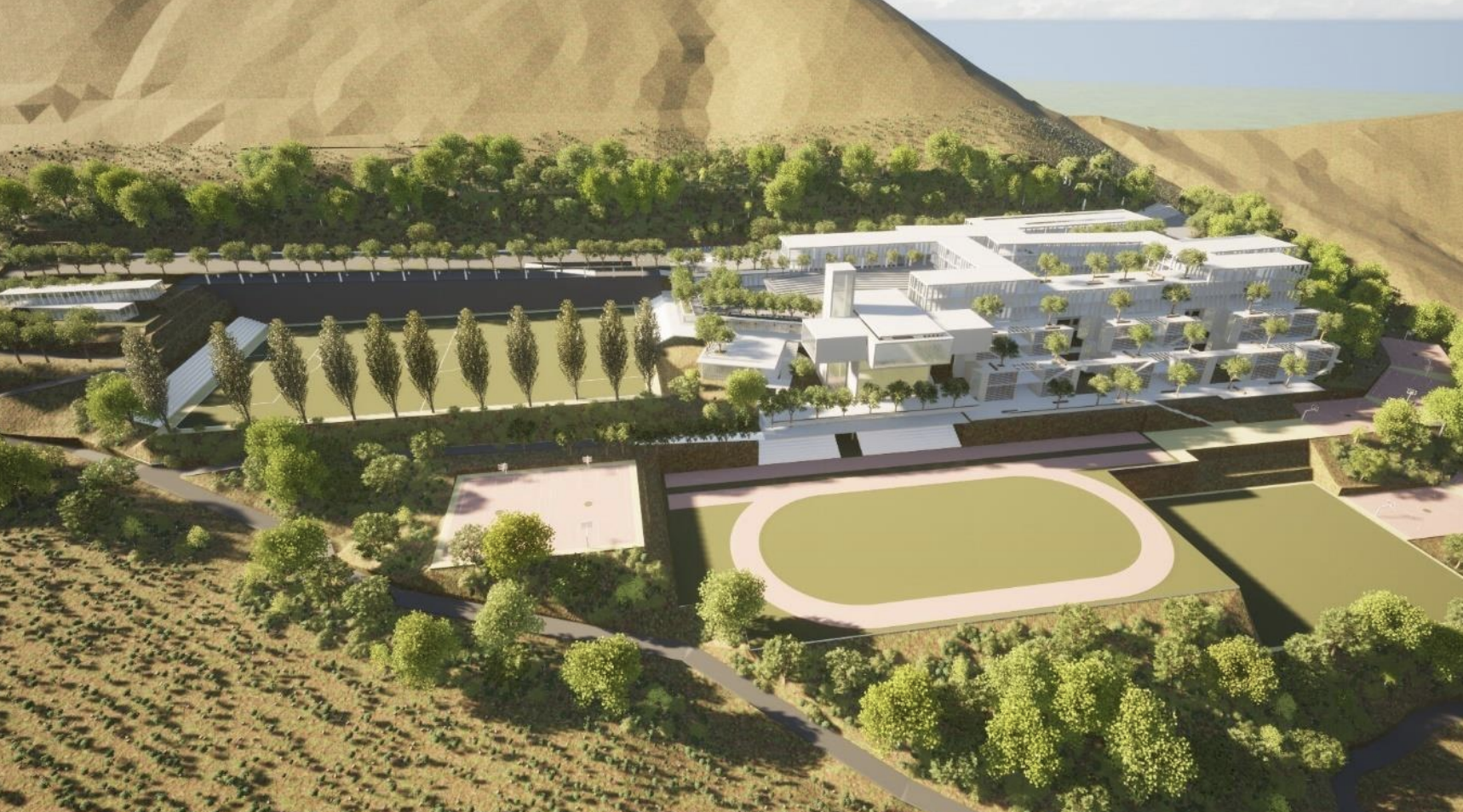 La nueva sede que construirá el Colegio San Francisco de Asís en Las Condes por US$ 22 millones