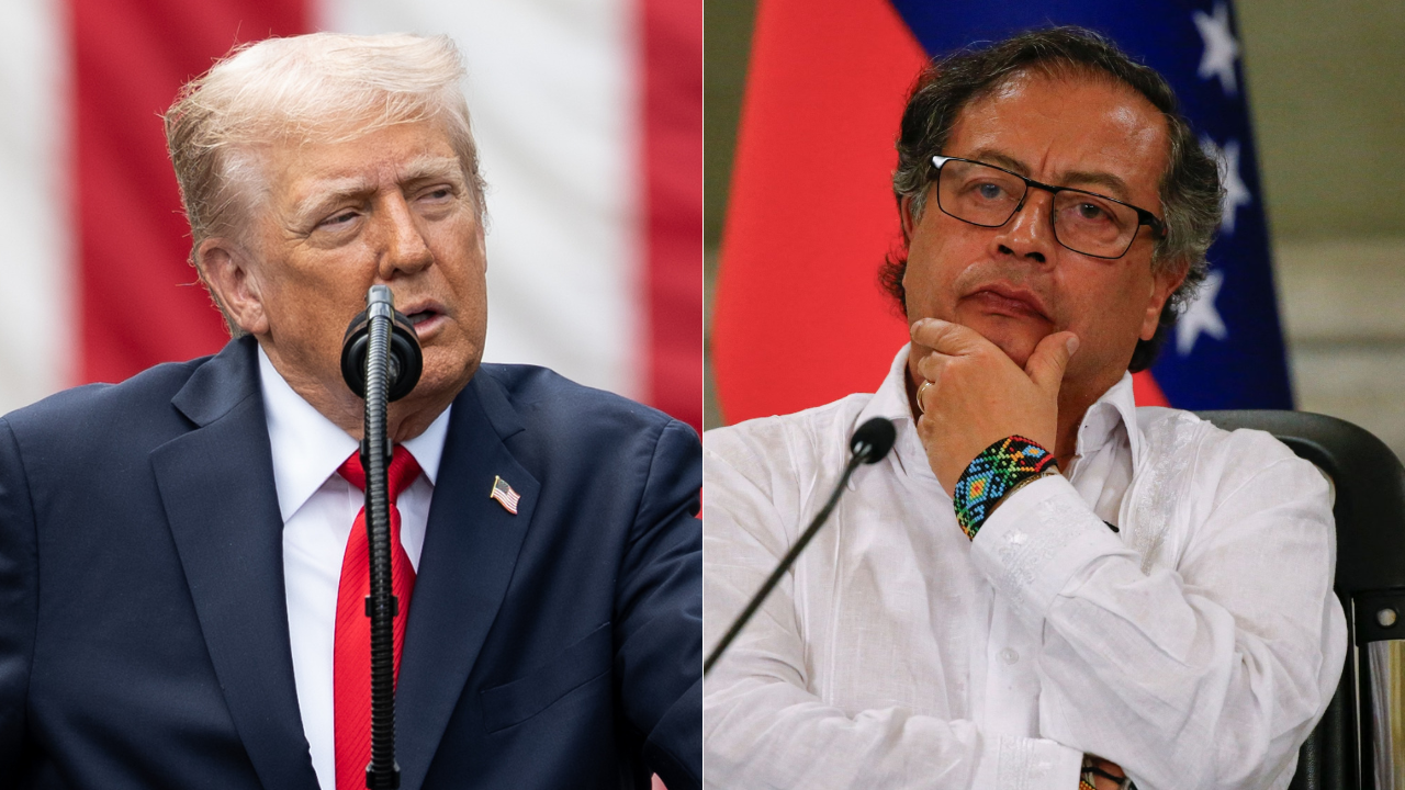 Lo trató de “líder del narcotráfico”: La nueva medida de Trump contra Petro y la historia de desencuentros entre ambos