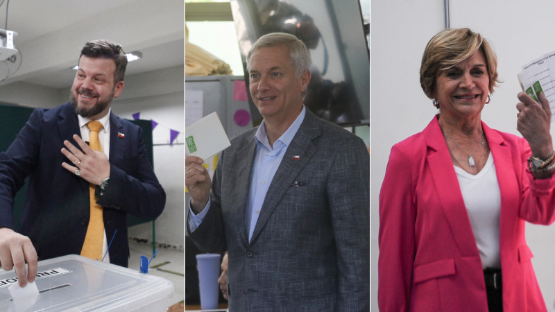 La presión de Kast y Kaiser sobre Matthei para respaldar al candidato triunfador esta noche
