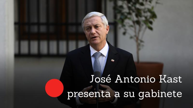 José Antonio Kast presenta a su gabinete