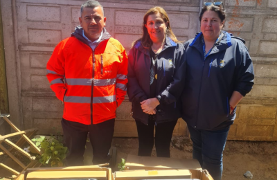 ARAUCO despliega apoyo operativo en Penco y Tomé tras incendios