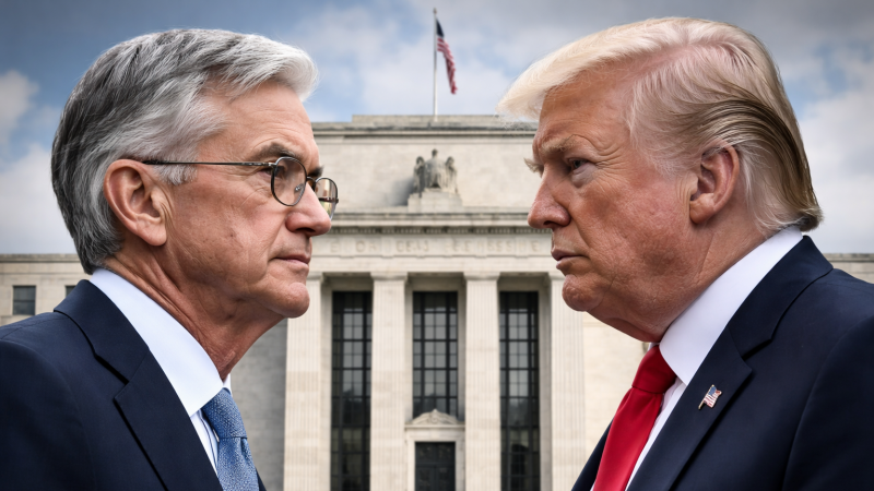 Oro en récord y dólar en caída: mercados reaccionan a la ofensiva de Trump contra la Fed