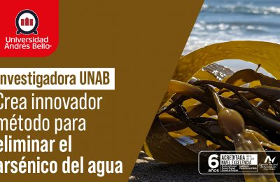 Investigadora UNAB desarrolla innovador método para eliminar arsénico del agua