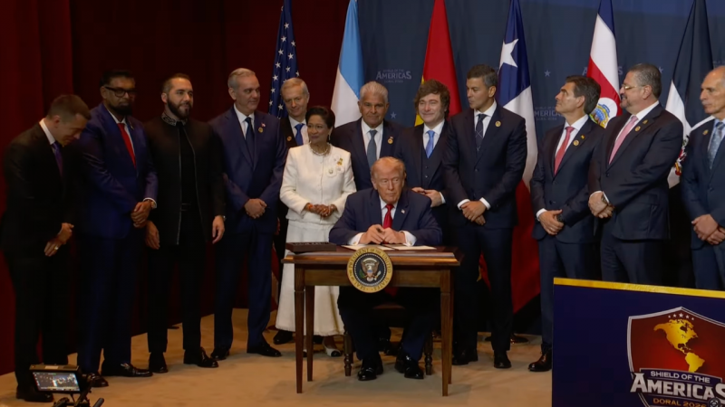 “Escudo de las Américas”: Trump anuncia coalición militar en la región para luchar contra los carteles del narcotráfico