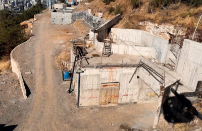 Cómo son las “ruinas” de la construcción en el Cerro San Cristóbal que costó $ 14 mil millones