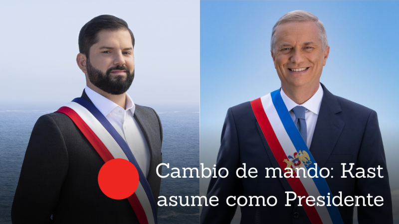 Cambio de mando: José Antonio Kast asume la Presidencia