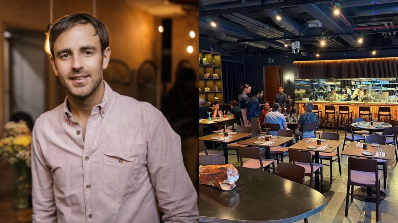 Quién es el exjefe de gabinete del IND que cofundó y lidera Mareida, el restaurante chileno que triunfa en Londres