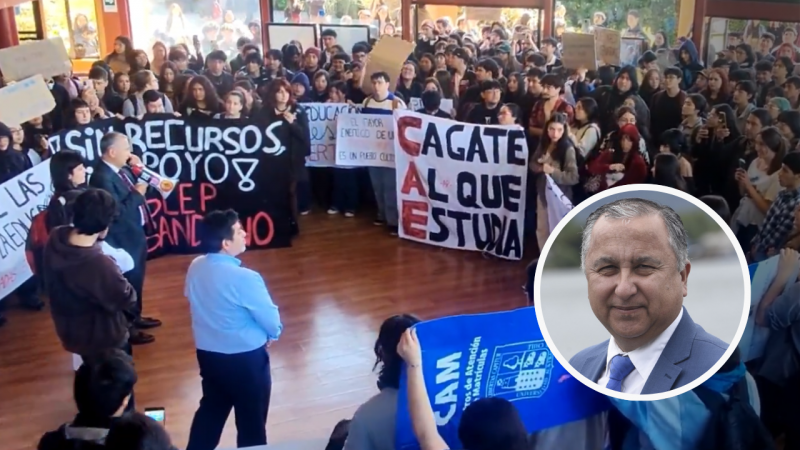 Quién es Egon Montecinos, rector de la U. Austral, su cuestionada versión del caso Lincolao y sus tuits contra Carabineros