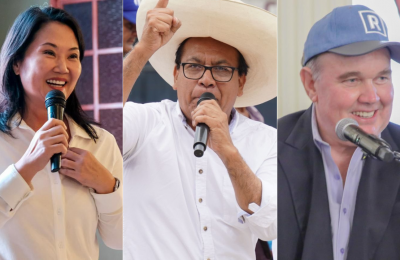 Los dos candidatos que asoman como rivales de Keiko Fujimori en segunda vuelta y quién le conviene más
