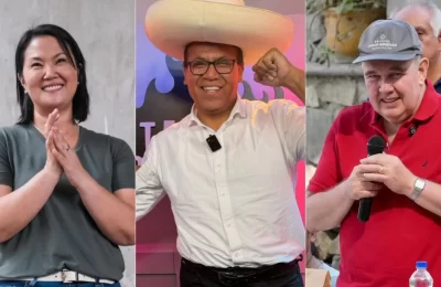 Perú: qué dice la primera encuesta de segunda vuelta entre Keiko Fujimori y sus dos posibles rivales