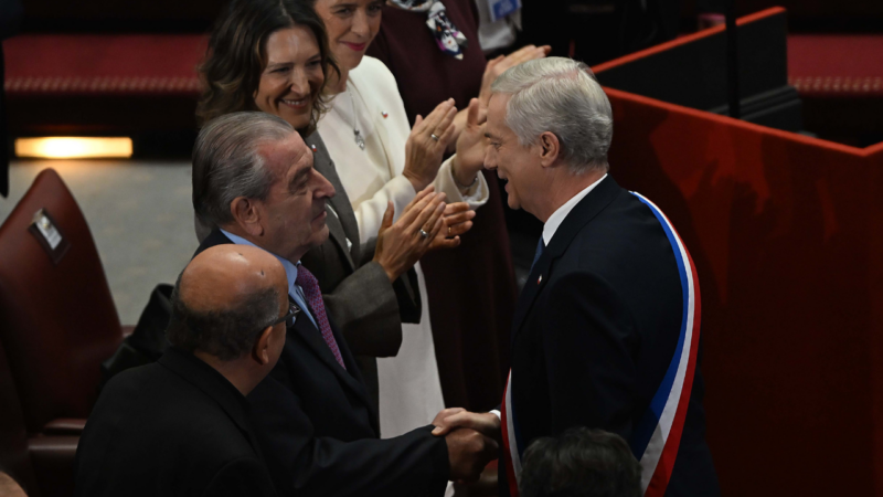 Eduardo Frei, el único expresidente en asistir a la Cuenta Pública